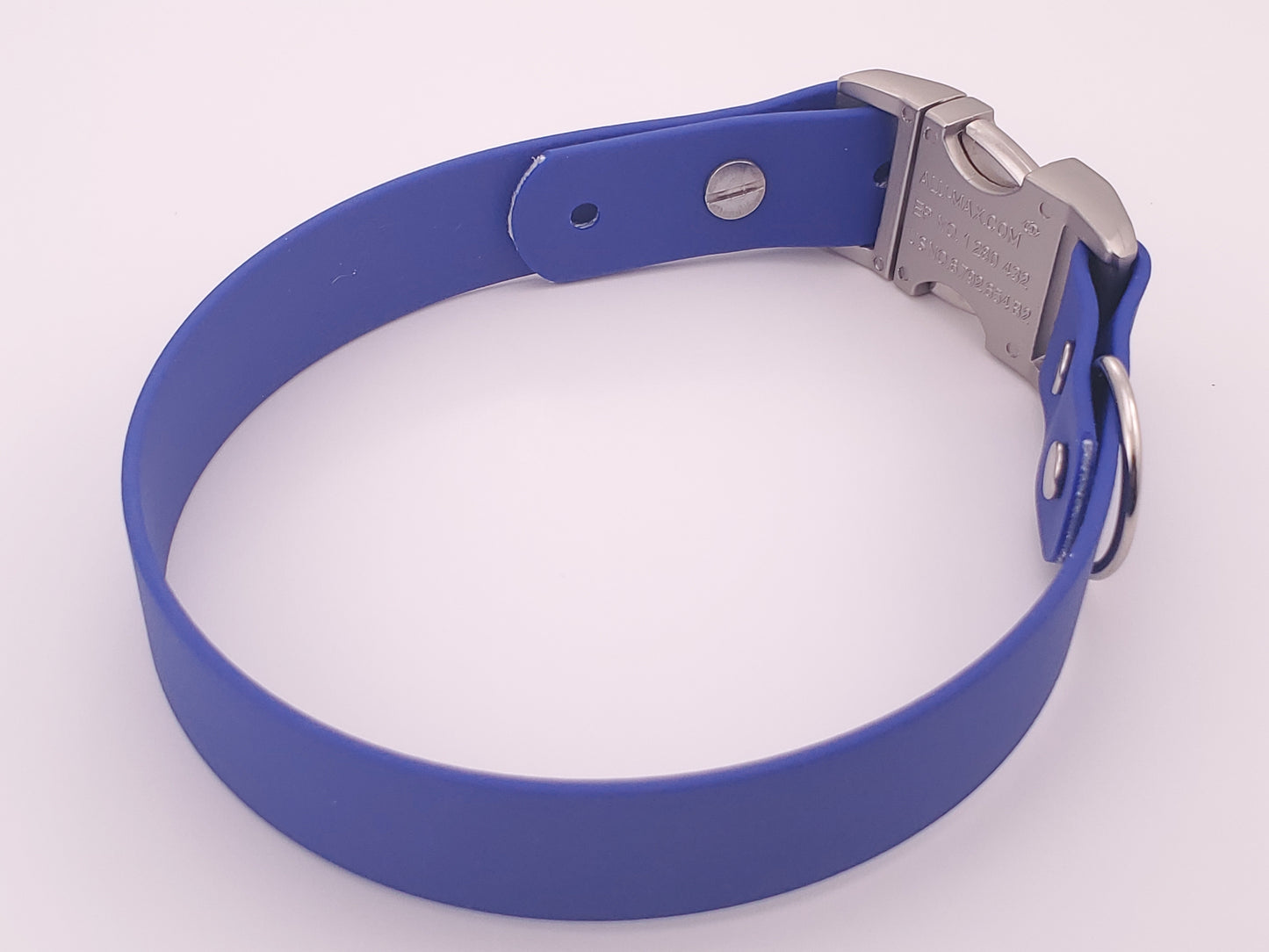 Blue 1" Quick Release Buckle Collar