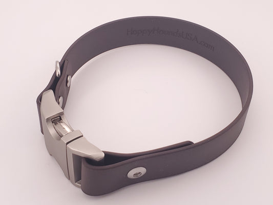 Brown 1" Quick Release Buckle Collar