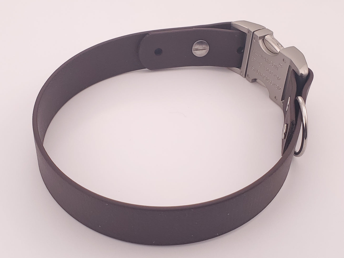 Brown 1" Quick Release Buckle Collar