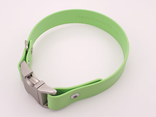 Light Green 1" Quick Release Buckle Collar