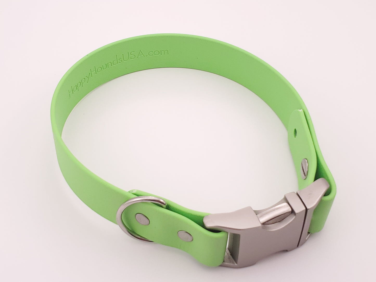 Light Green 1" Quick Release Buckle Collar