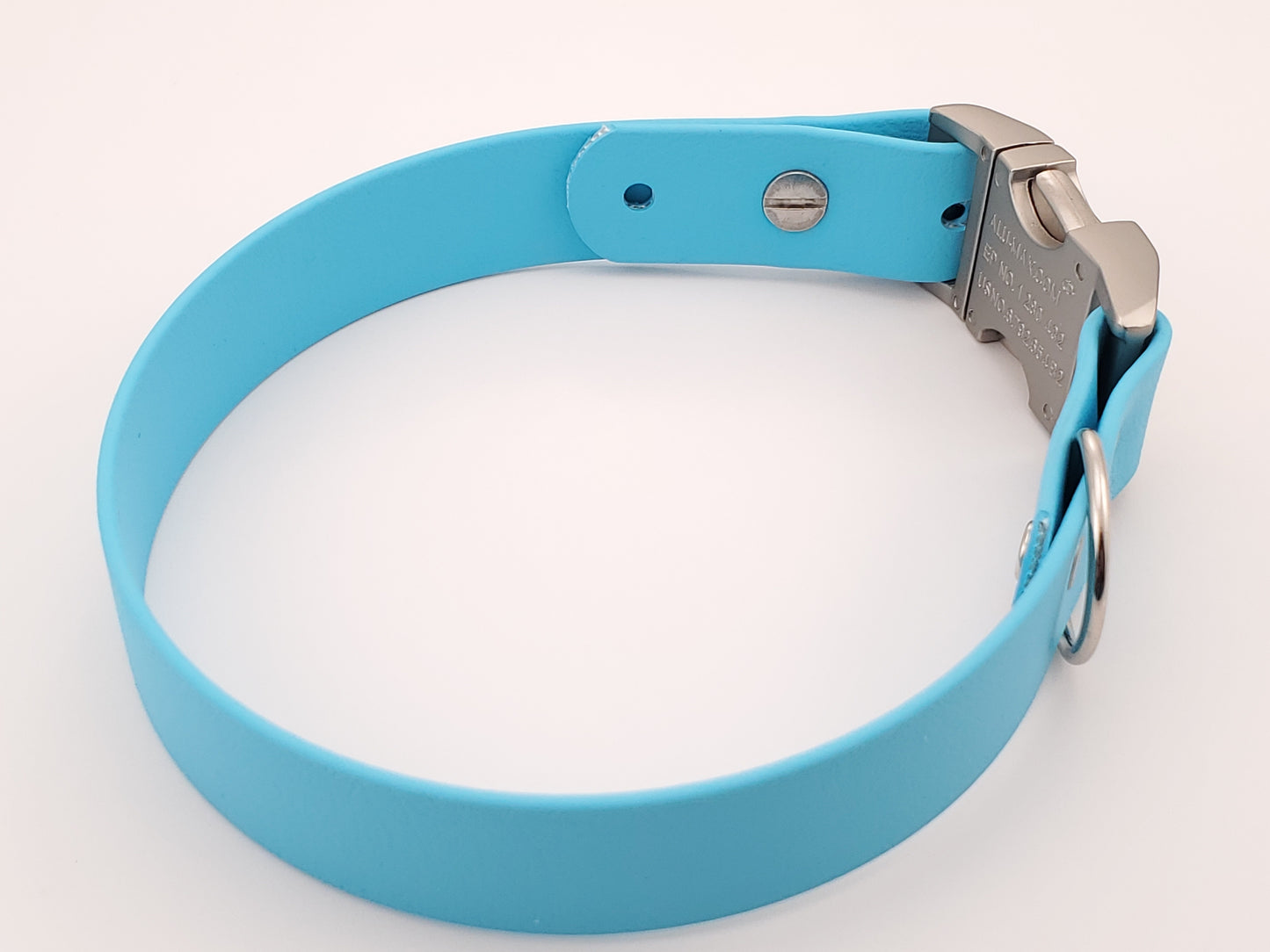 Light Blue 1" Quick Release Buckle Collar