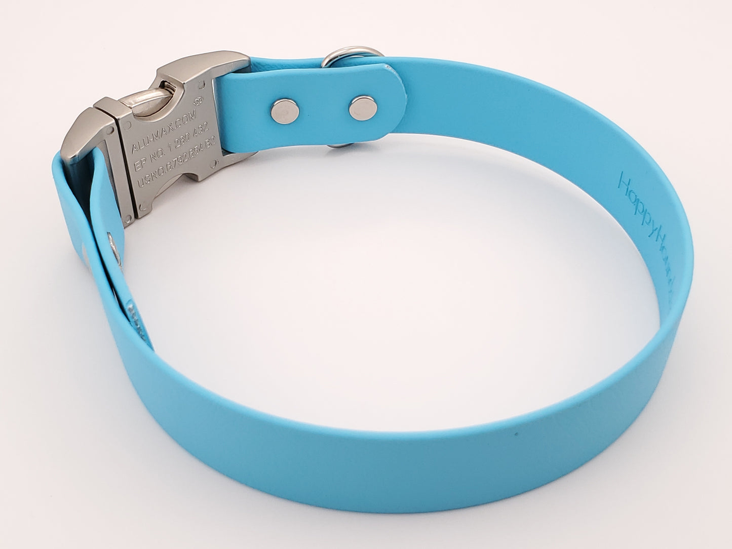 Light Blue 1" Quick Release Buckle Collar