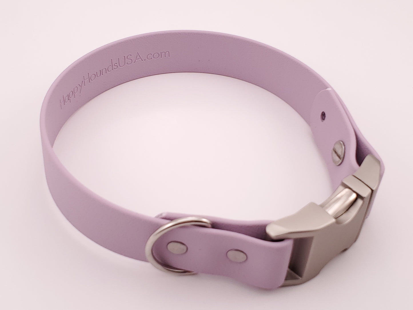 Light Purple 1" Quick Release Buckle Collar