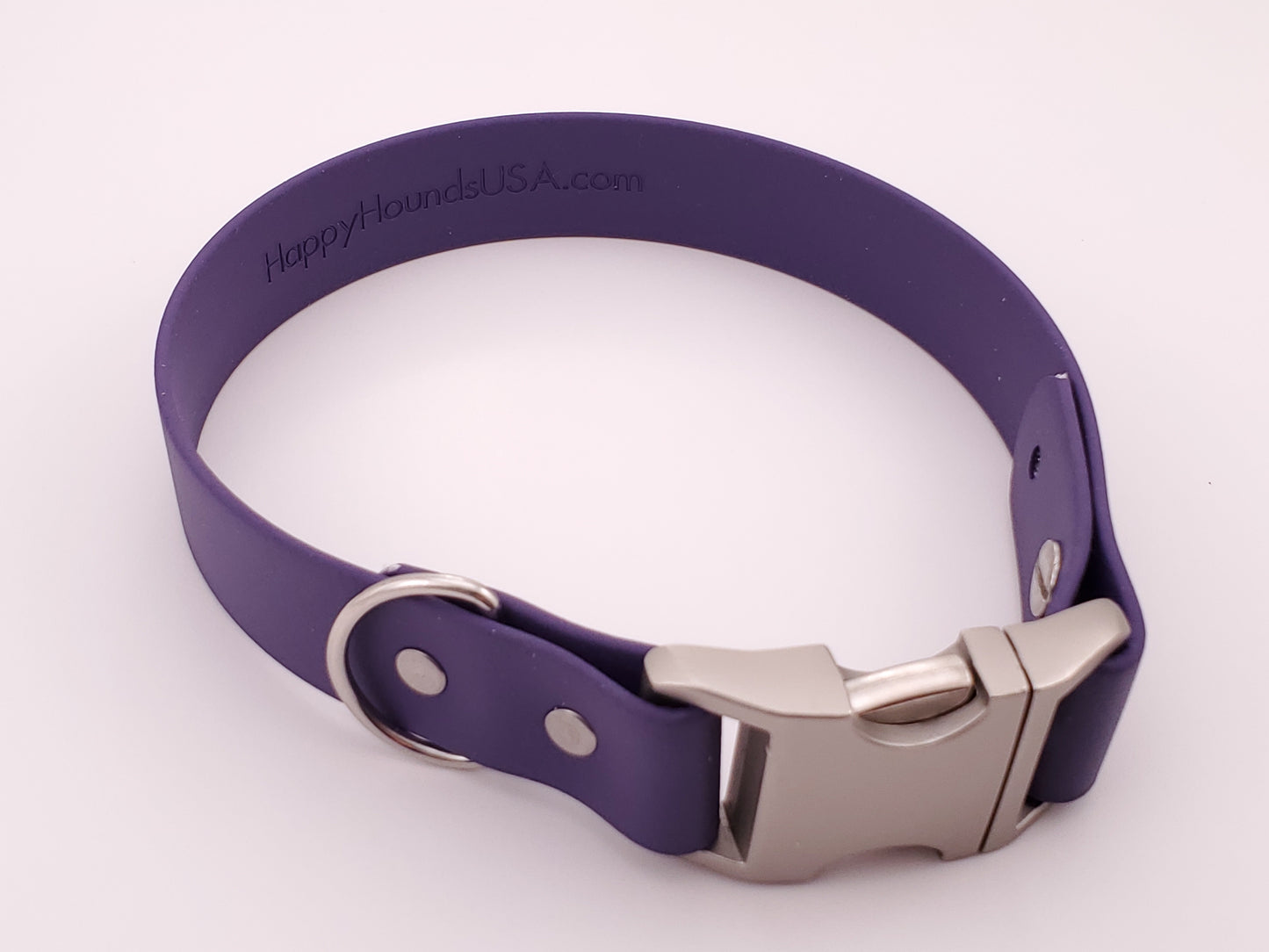 Purple 1" Quick Release Buckle Collar