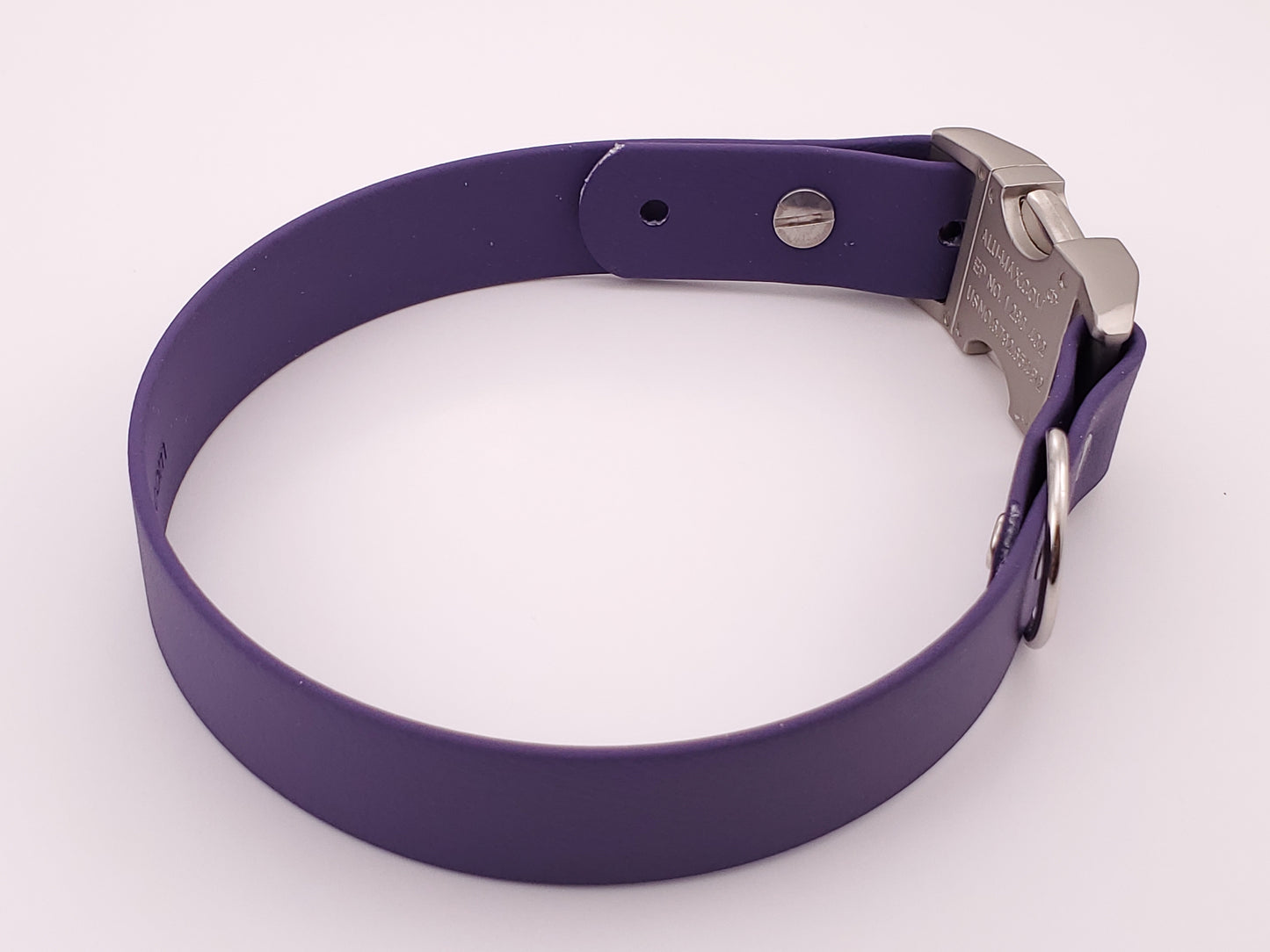 Purple 1" Quick Release Buckle Collar