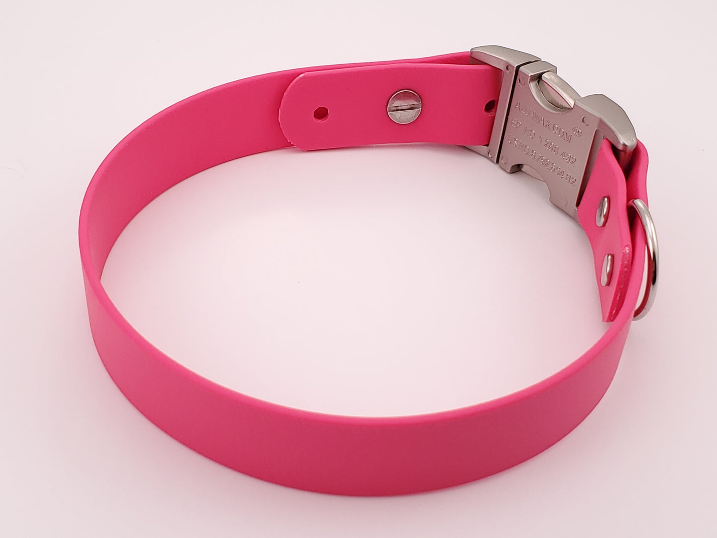 Pink 1" Quick Release Buckle Collar