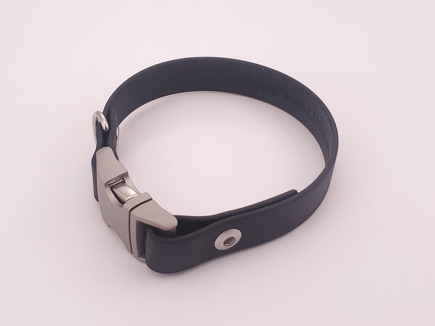 Black 3/4" Quick Release Buckle Collar