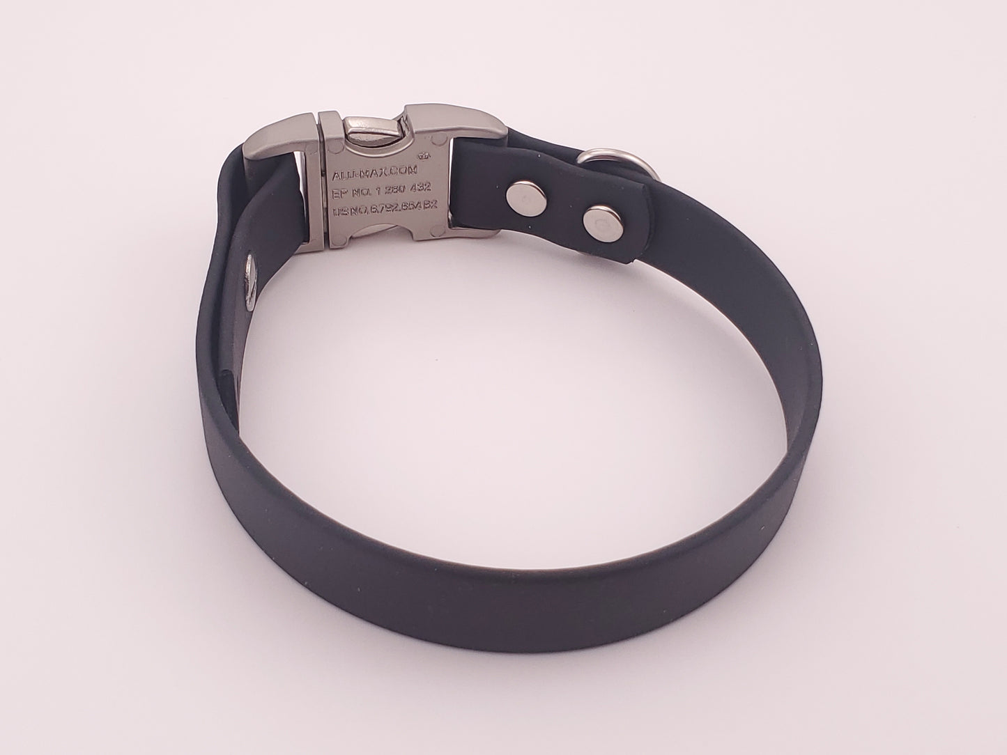 Black 3/4" Quick Release Buckle Collar