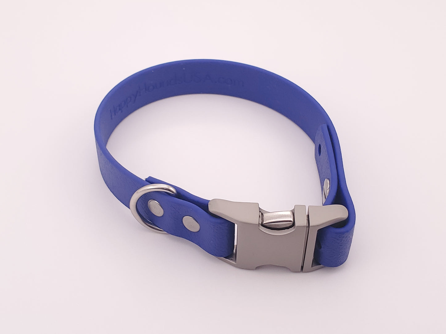 Blue 3/4" Quick Release Buckle Collar