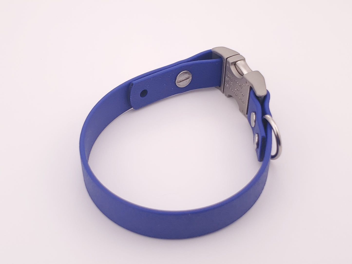 Blue 3/4" Quick Release Buckle Collar