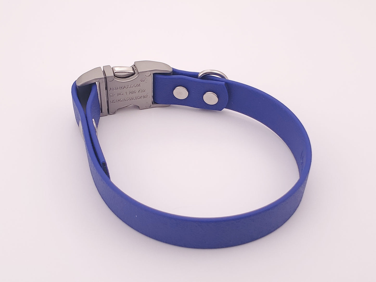 Blue 3/4" Quick Release Buckle Collar