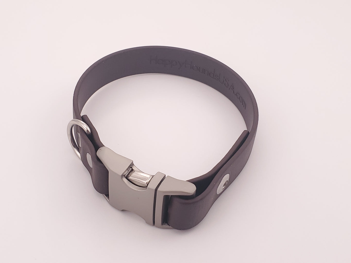 Brown 3/4" Quick Release Buckle Collar