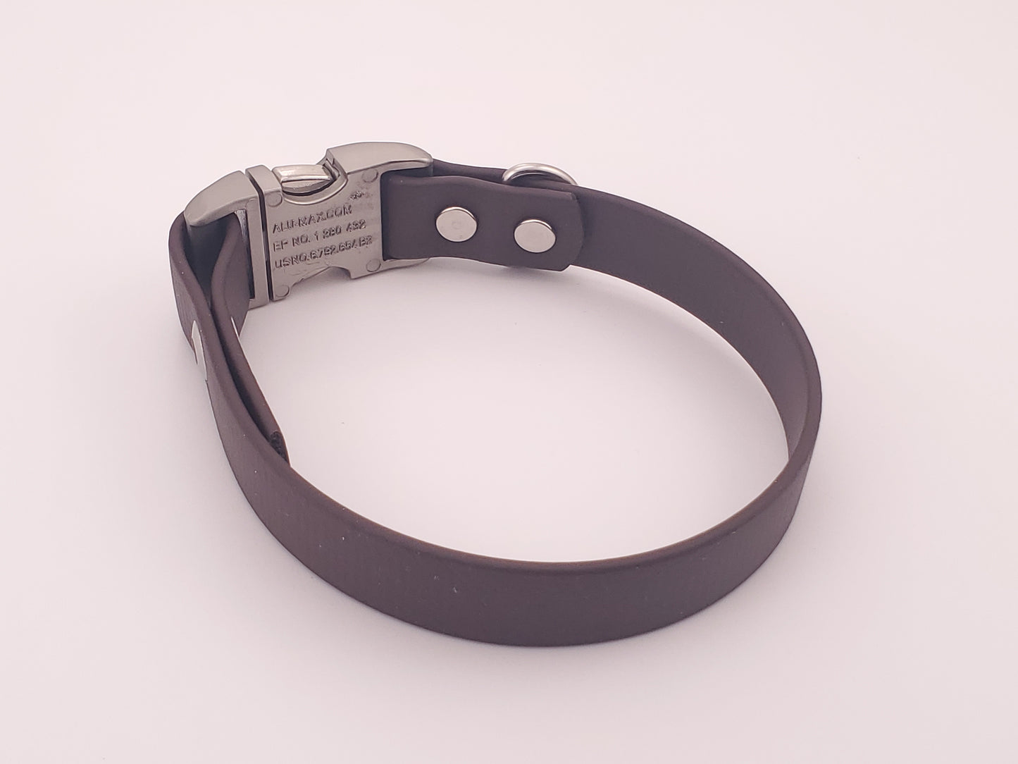 Brown 3/4" Quick Release Buckle Collar