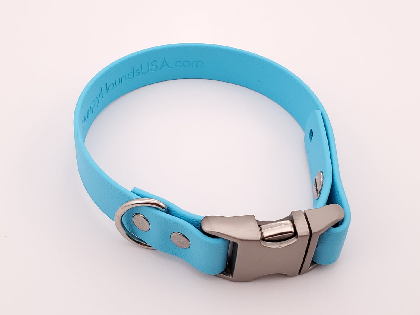 Light Blue 3/4" Quick Release Buckle Collar