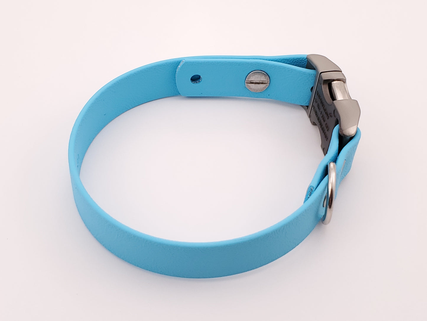 Light Blue 3/4" Quick Release Buckle Collar