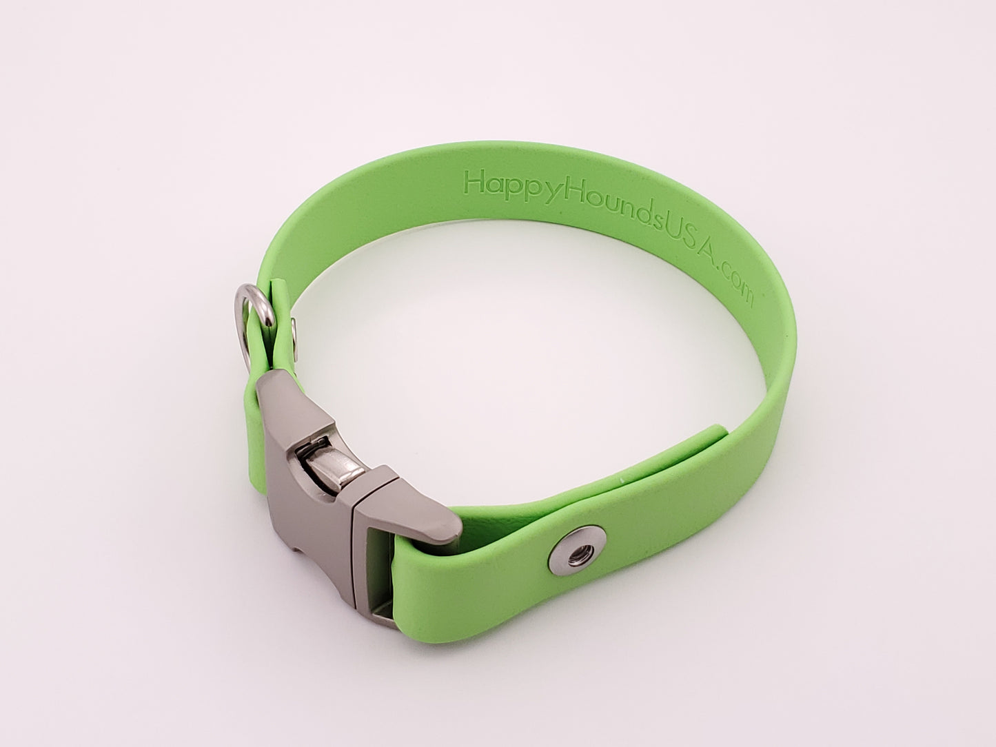 Light Green 3/4" Quick Release Buckle Collar