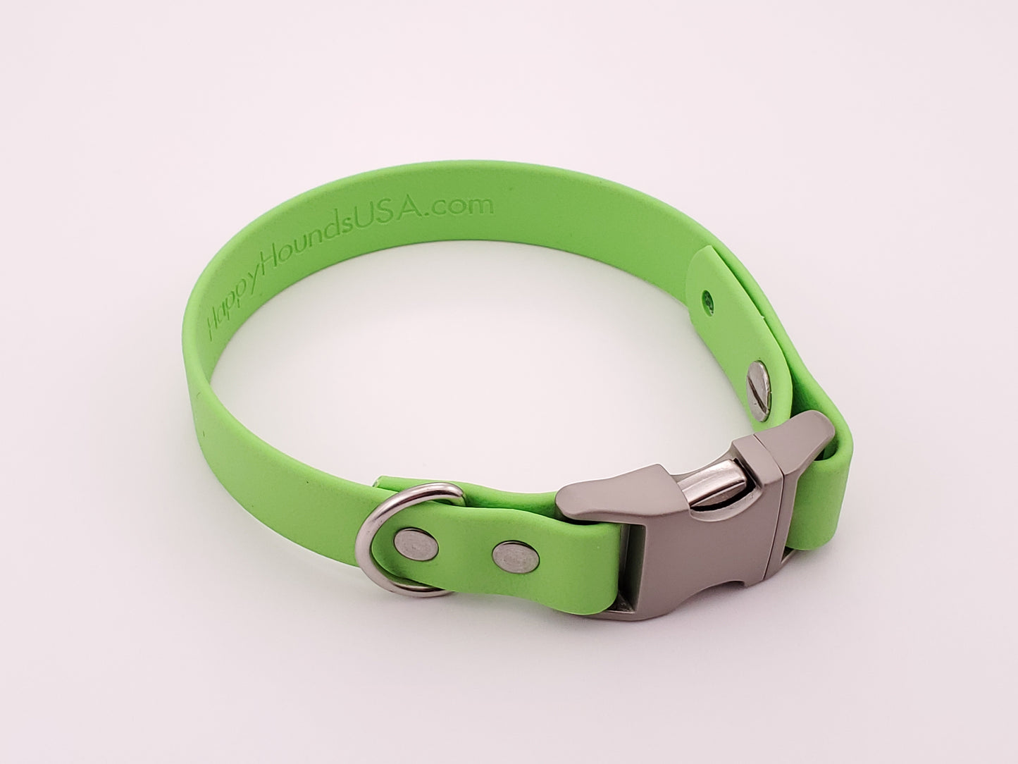 Light Green 3/4" Quick Release Buckle Collar