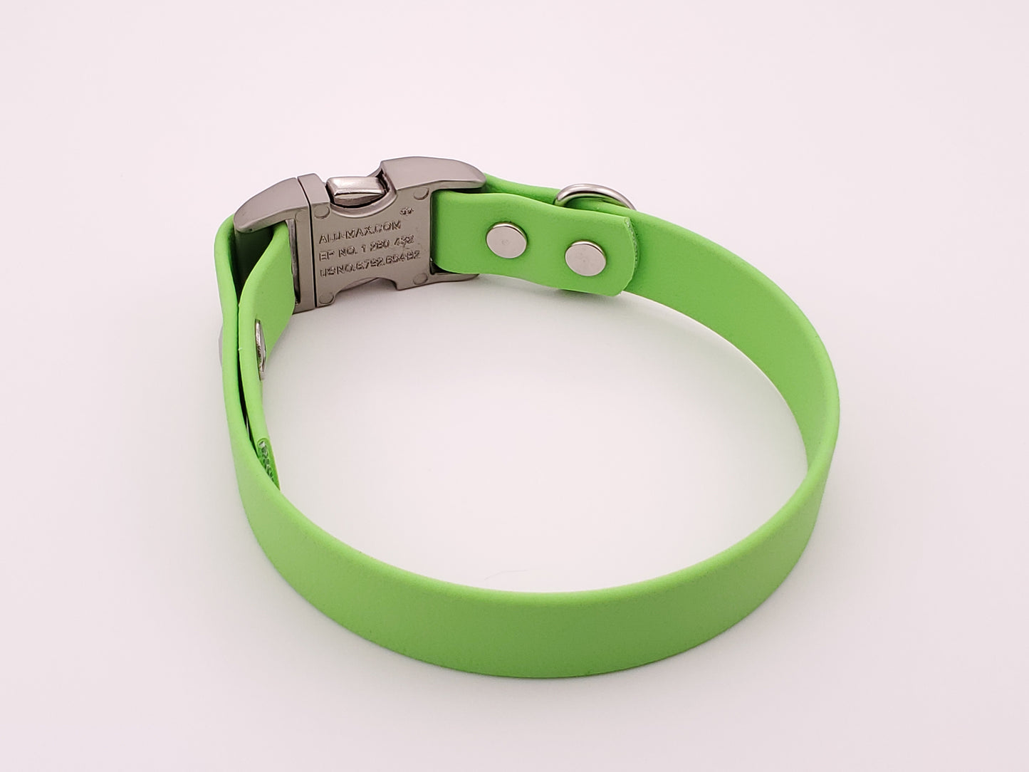 Light Green 3/4" Quick Release Buckle Collar