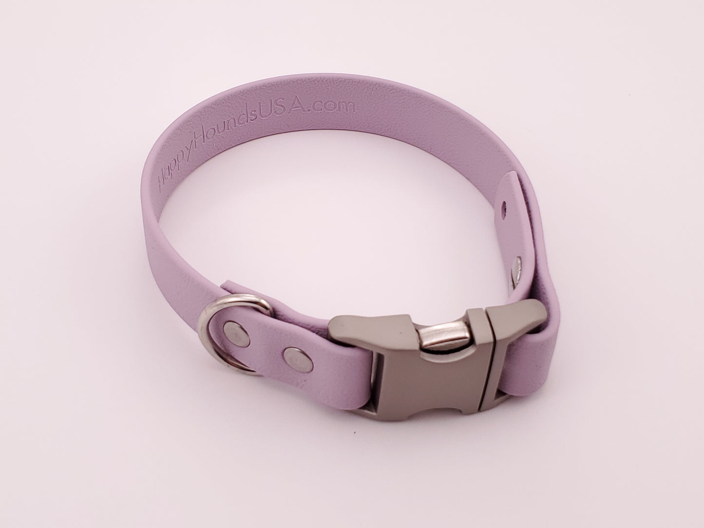 Light Purple 3/4" Quick Release Buckle Collar