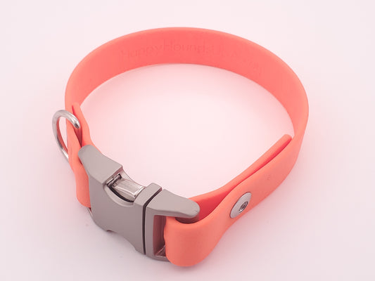 Orange 3/4" Quick Release Buckle Collar