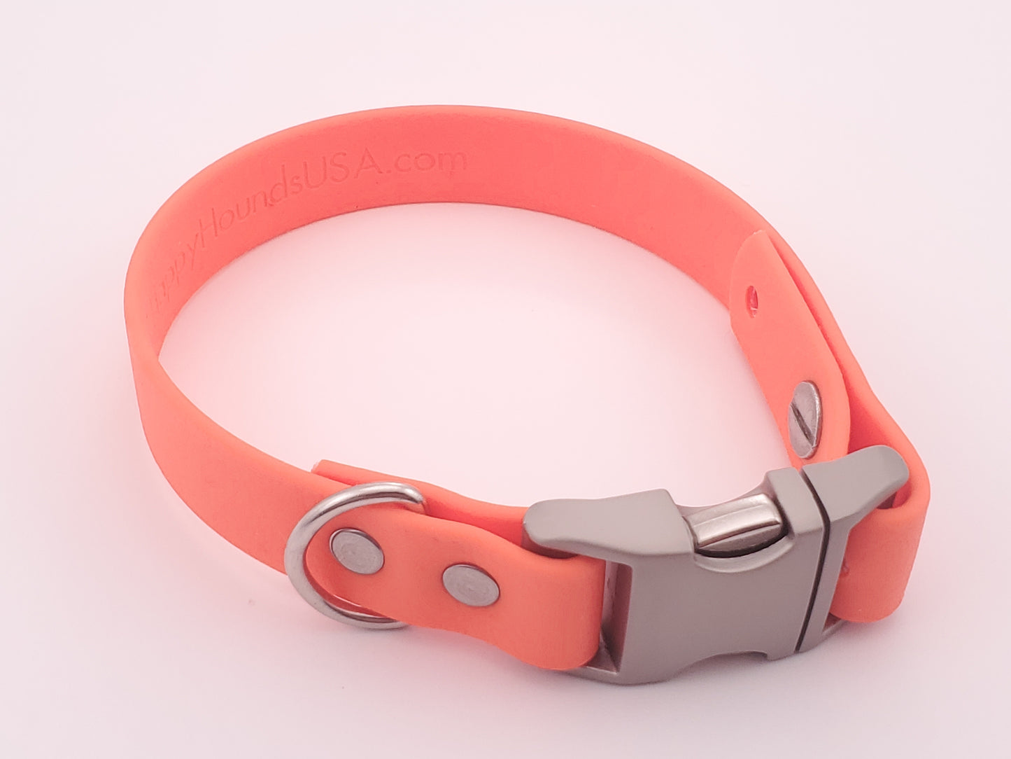 Orange 3/4" Quick Release Buckle Collar