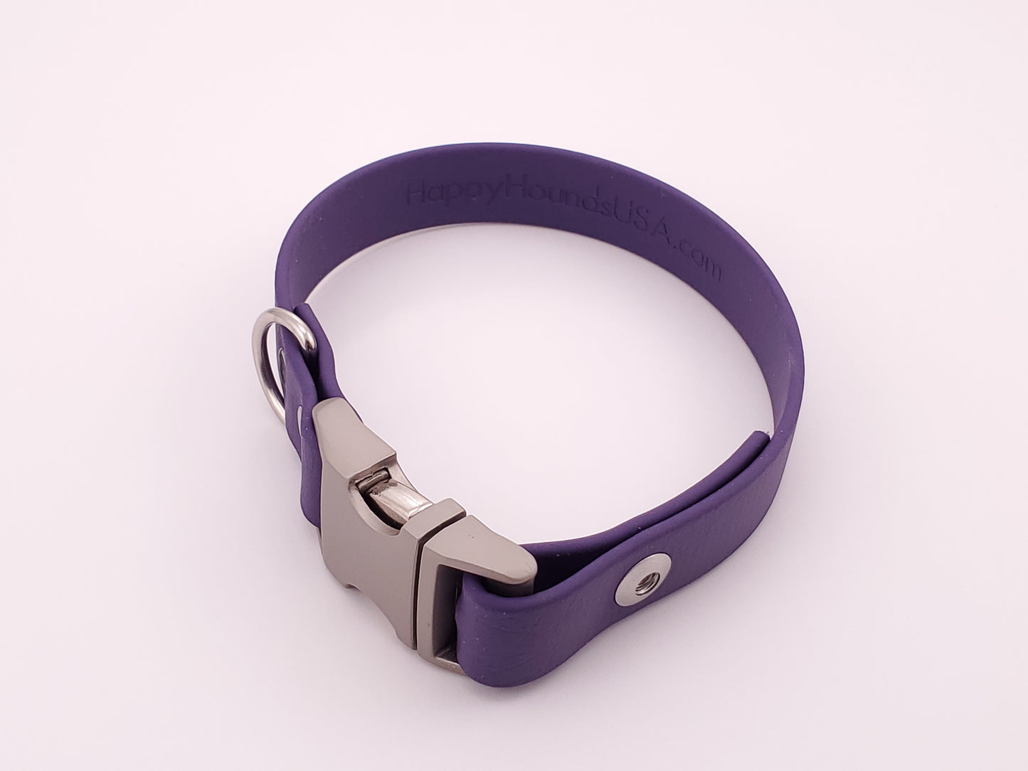 Purple 3/4" Quick Release Buckle Collar