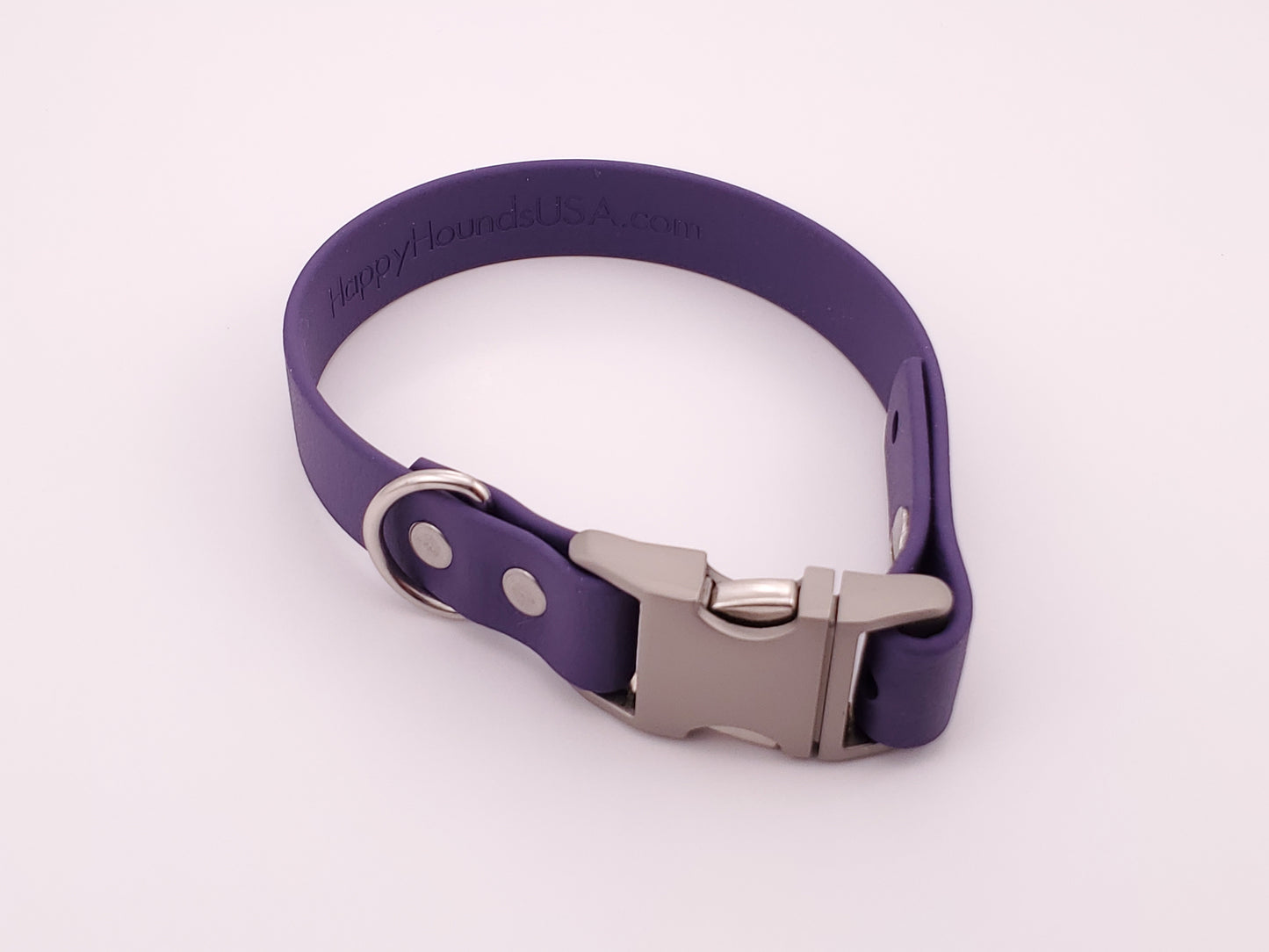 Purple 3/4" Quick Release Buckle Collar