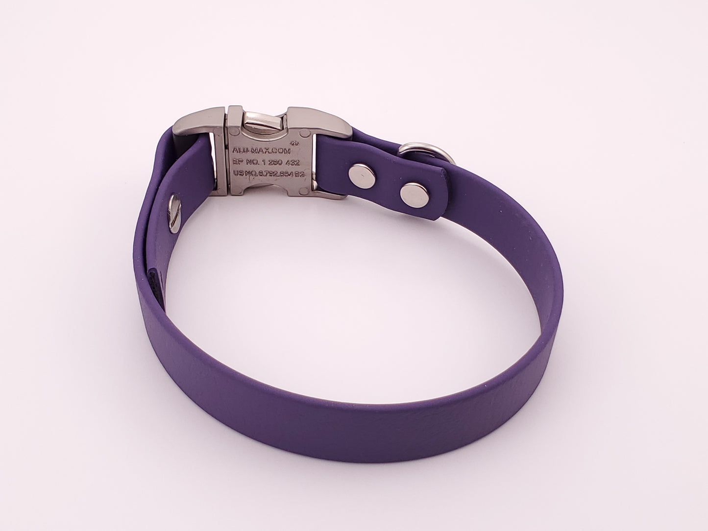 Purple 3/4" Quick Release Buckle Collar