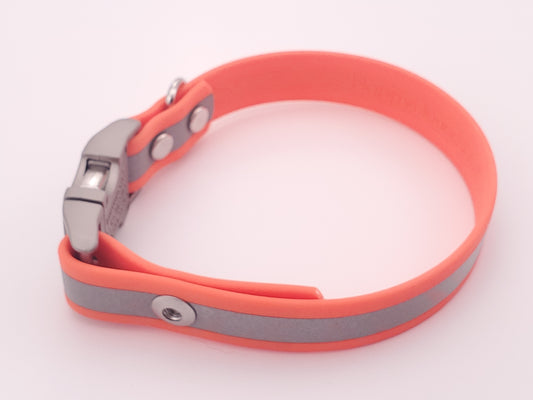 12.5" Orange Reflective Quick Release Collar