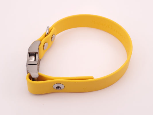 Yellow 3/4" Quick Release Buckle Collar