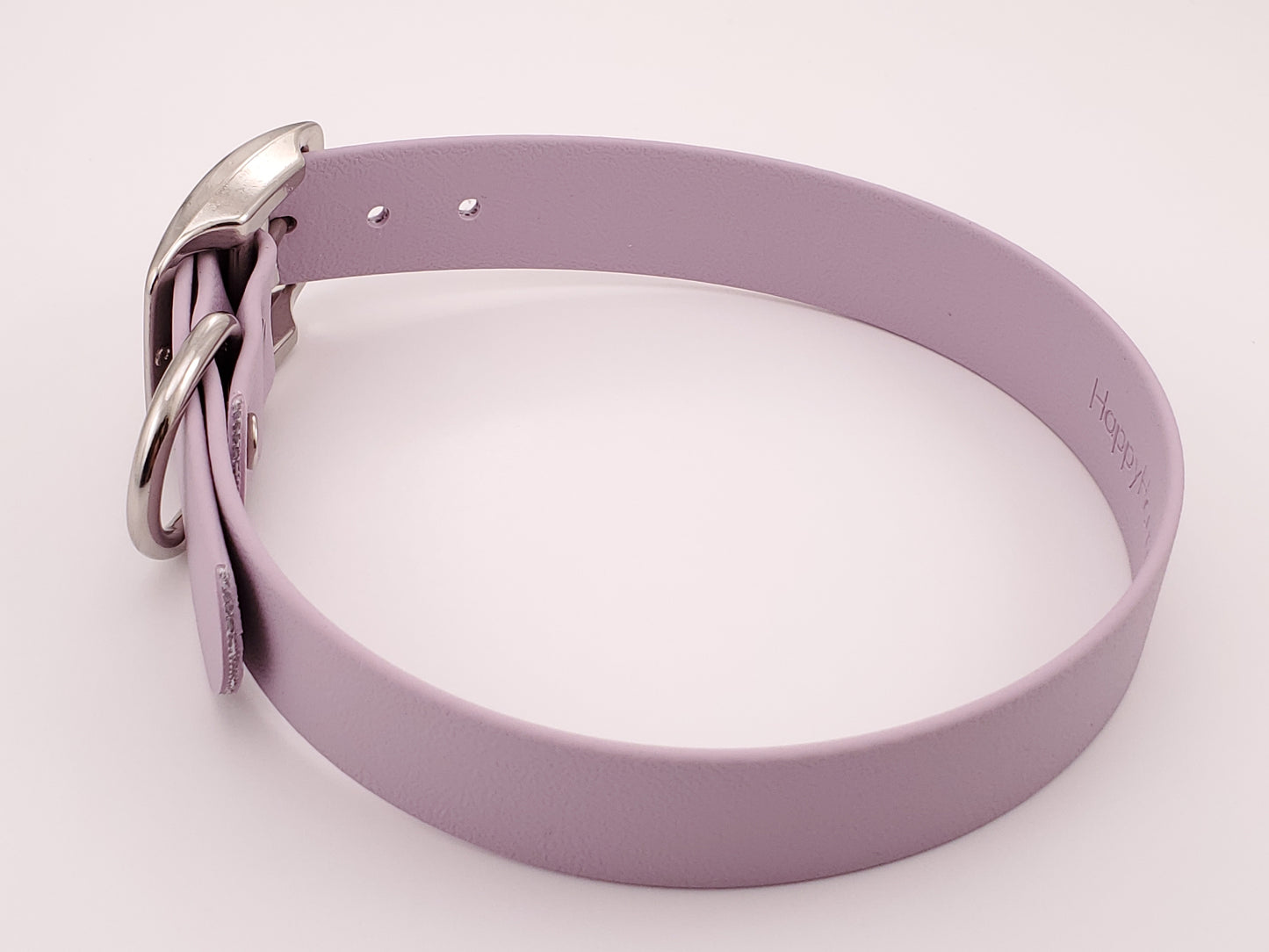 Light Purple 1" Solid Buckle Collar